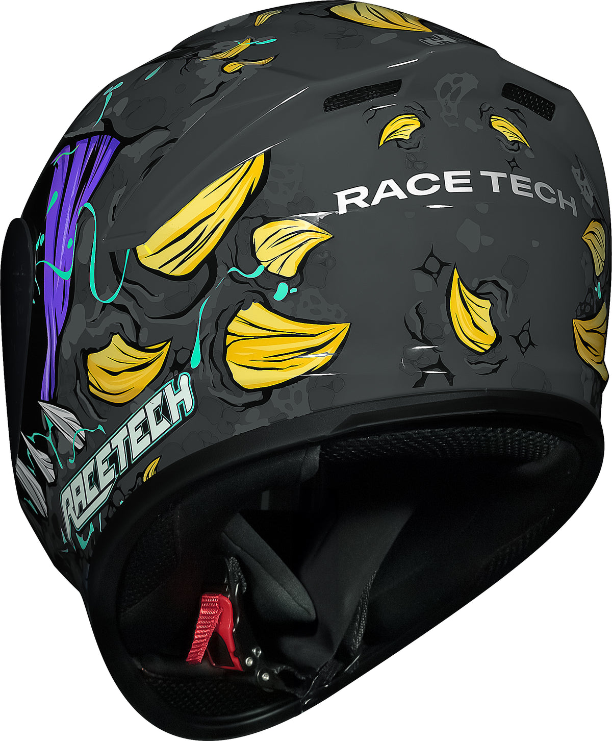 Capacete Race Tech Hit Lizard Titânio