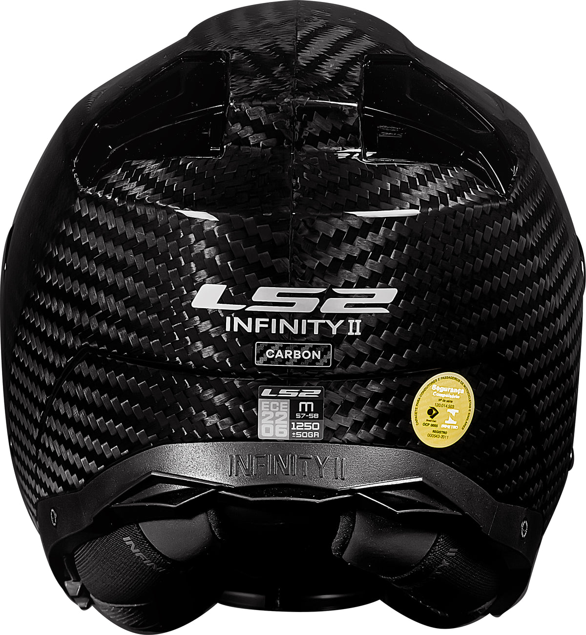 Capacete Ls2 Infinity II Solid Carbon