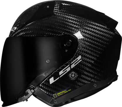Capacete Ls2 Infinity II Solid Carbon