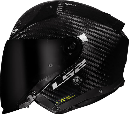 Capacete Ls2 Infinity II Solid Carbon