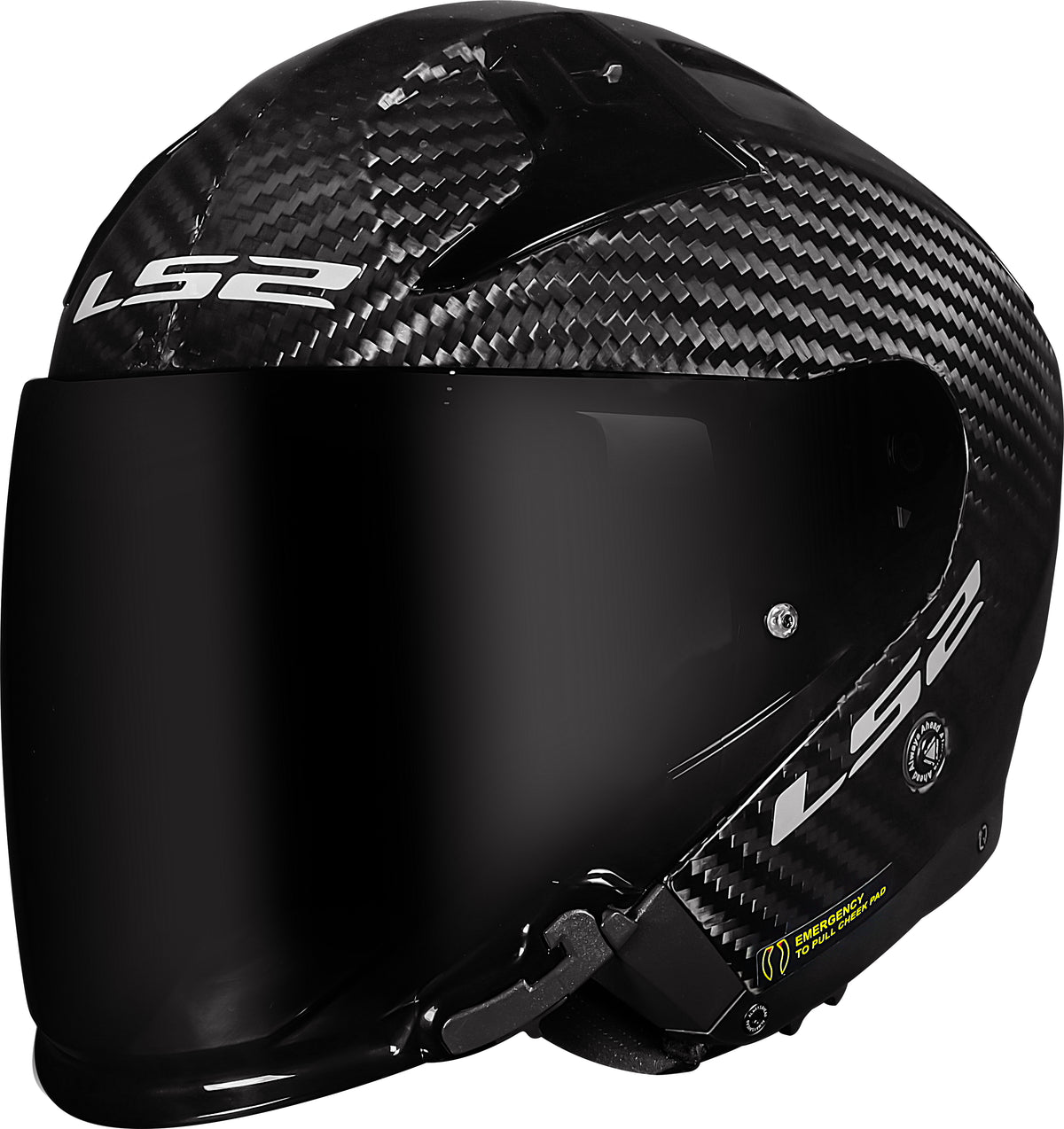 Capacete Ls2 Infinity II Solid Carbon