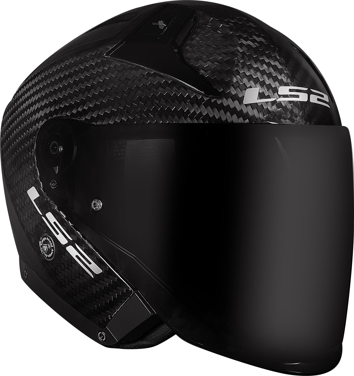 Capacete Ls2 Infinity II Solid Carbon