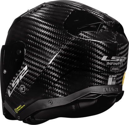 Capacete Ls2 Infinity II Solid Carbon