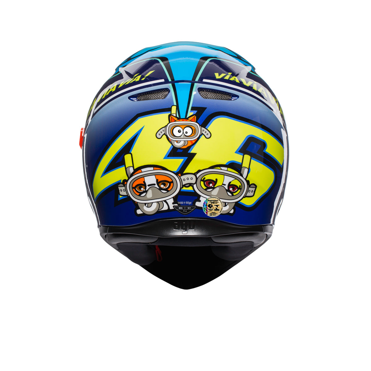 Capacete agv k3 SV Misano 2015