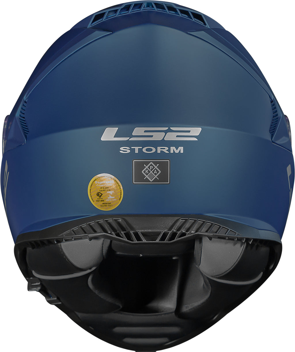 Capacete Ls2 Ff800 Storm Monocolor Azul