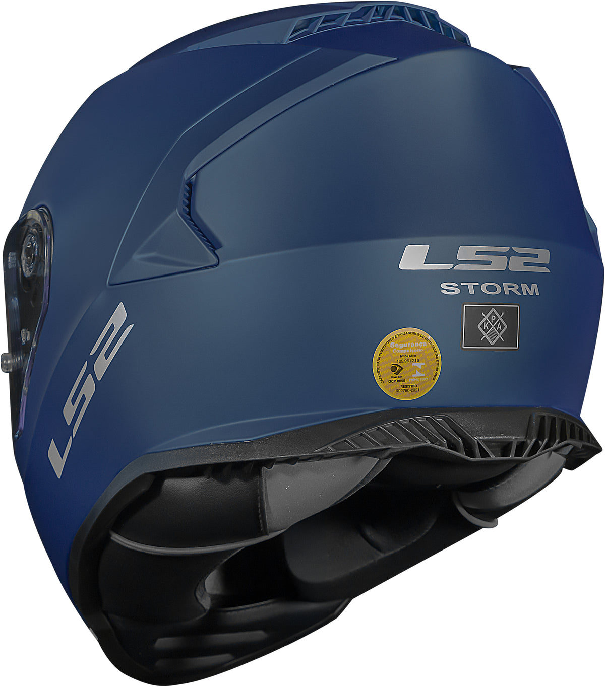 Capacete Ls2 Ff800 Storm Monocolor Azul