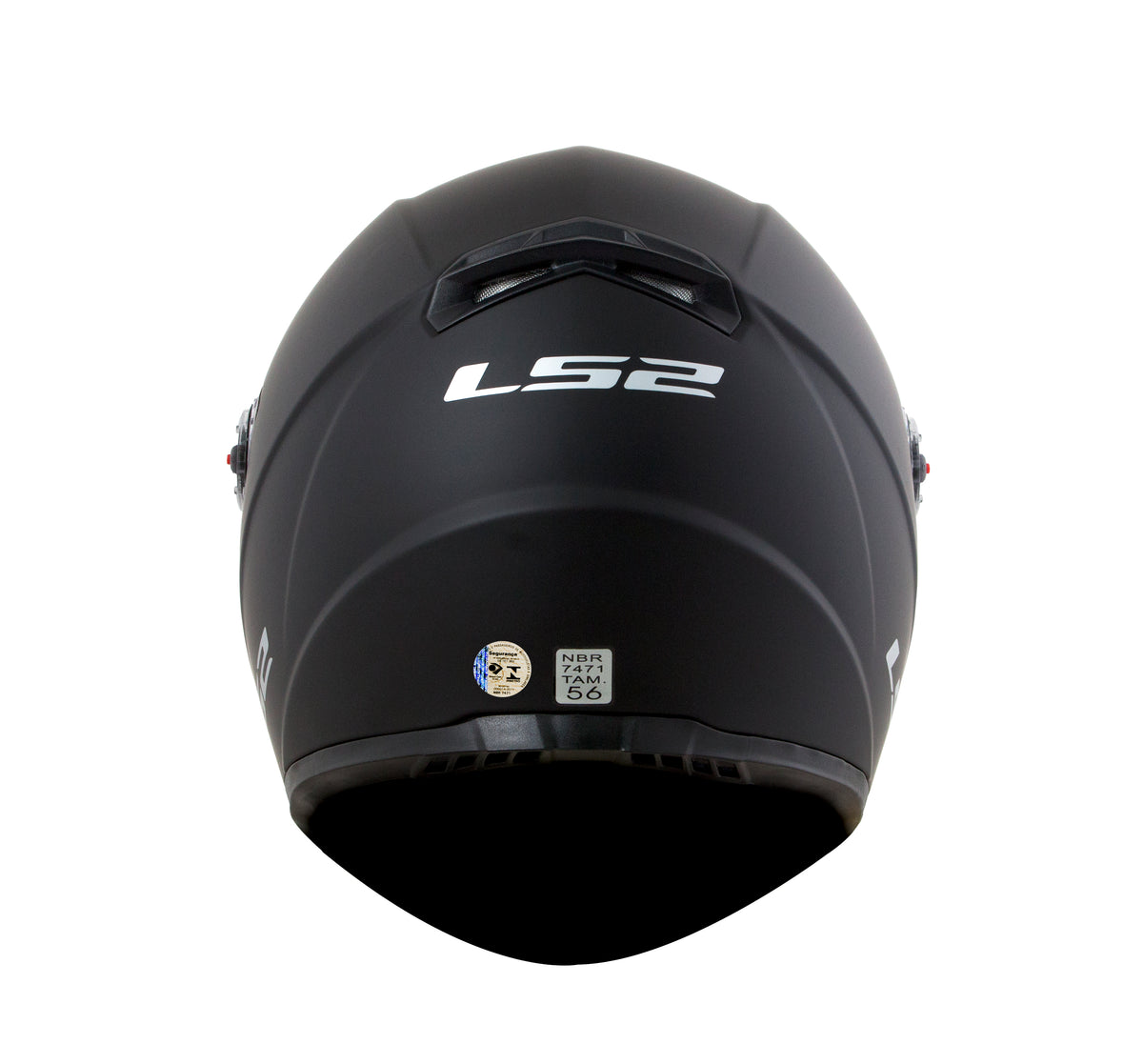 Capacete Ls2 Ff358 Classic Mono Preto