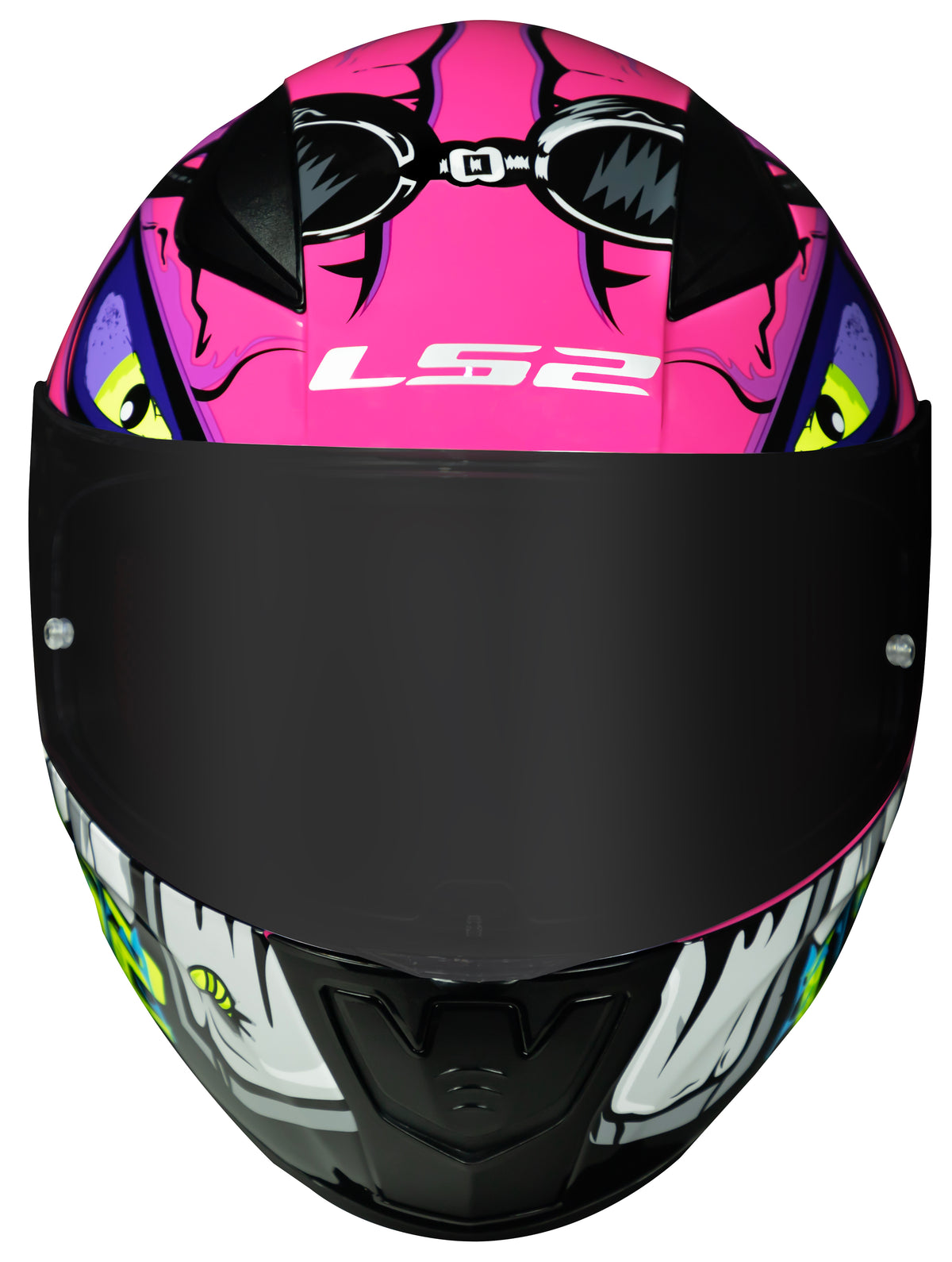 Capacete Ls2 Rapid ff353 Bad Ass Roxo