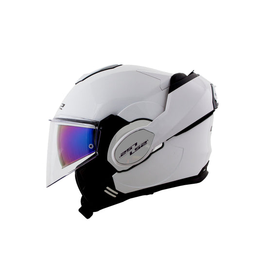 Capacete Ls2 Valiant FF399 Valiant Monocolor Branco