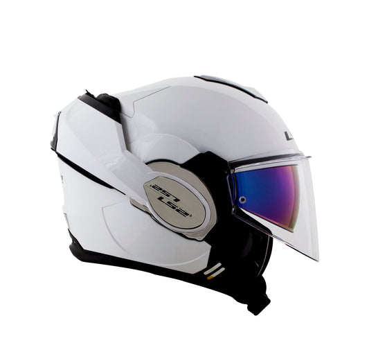 Capacete Ls2 Valiant FF399 Valiant Monocolor Branco