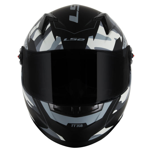 Capacete Ls2 Ff358 Classic Tank Branco