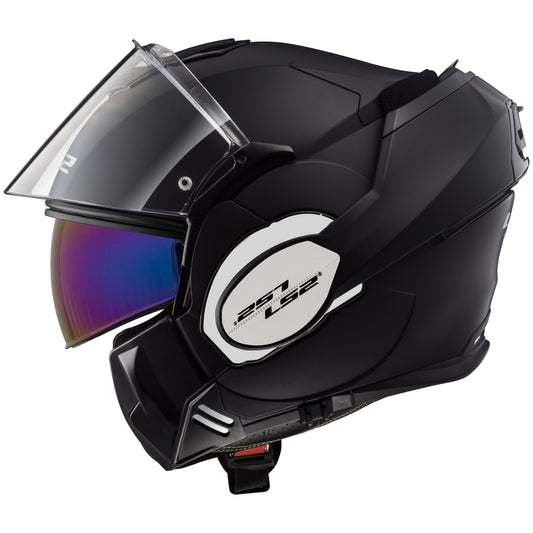 Capacete Ls2 Valiant FF399 Valiant Monocolor Preto