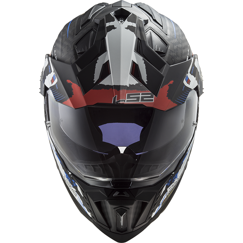 Capacete Ls2 mx701 Explorer Extend Matte Vermelho