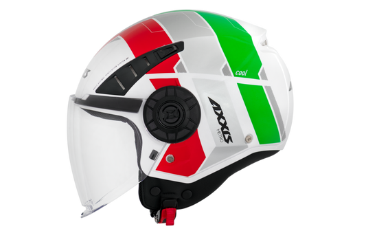 Capacete Axxis Metro Cool A6 Verde Brilho