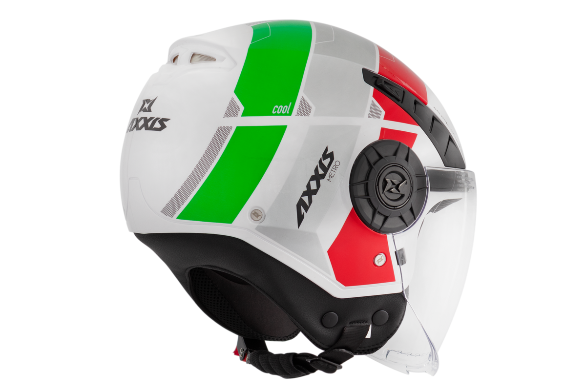 Capacete Axxis Metro Cool A6 Verde Brilho
