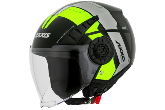 Capacete Axxis Metro Cool B3 Amarelo Flourescente Brilho