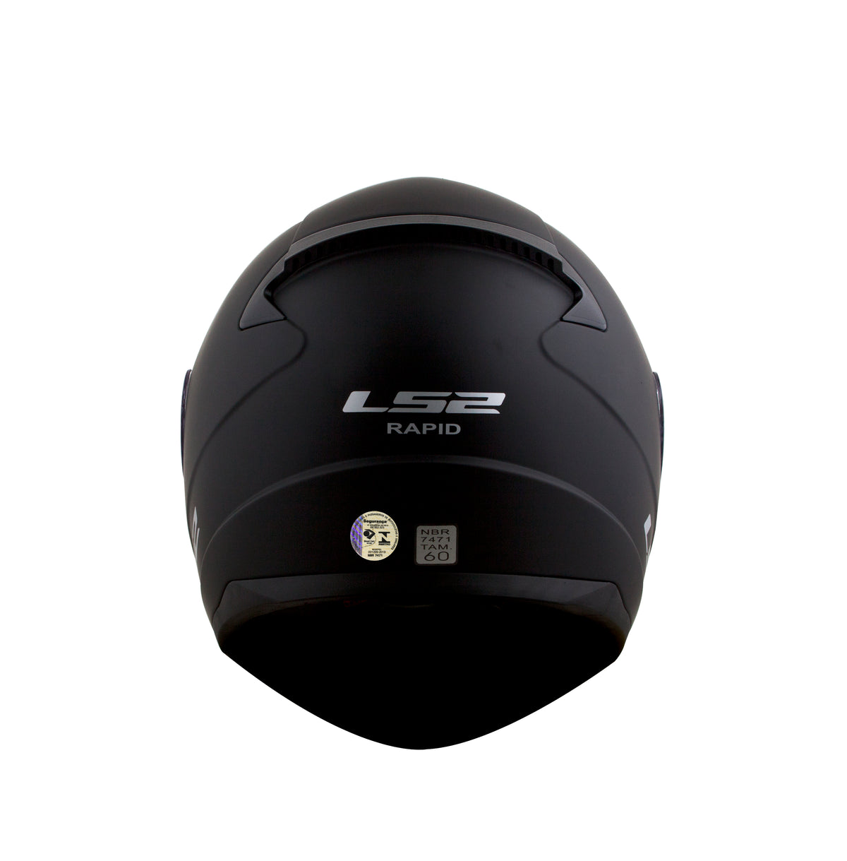 Capacete Ls2 Rapid ff353 Monocolor Matt Black