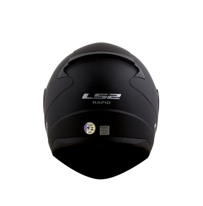 Capacete Ls2 Rapid ff353 Monocolor Matt Black