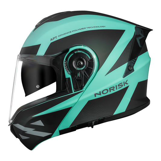 Capacete Norisk Motion Defender Matt TIt Azul