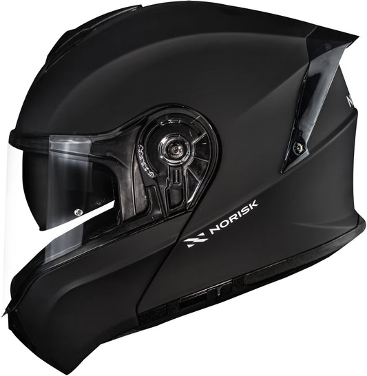 Capacete Norisk Motion Defender Monocolor Matte Preto