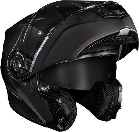 Capacete Norisk Motion Defender Monocolor Matte Preto