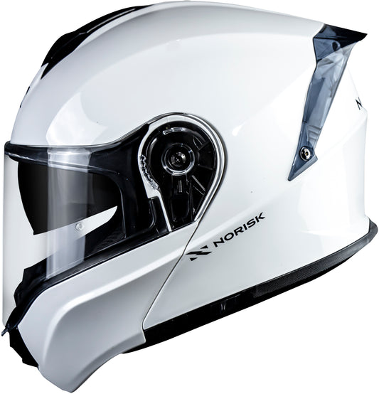 Capacete Norisk Motion Defender Monocolor Branco