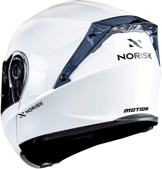 Capacete Norisk Motion Defender Monocolor Branco