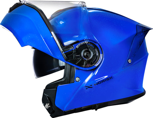 Capacete Norisk Motion Defender Monocolor Azul