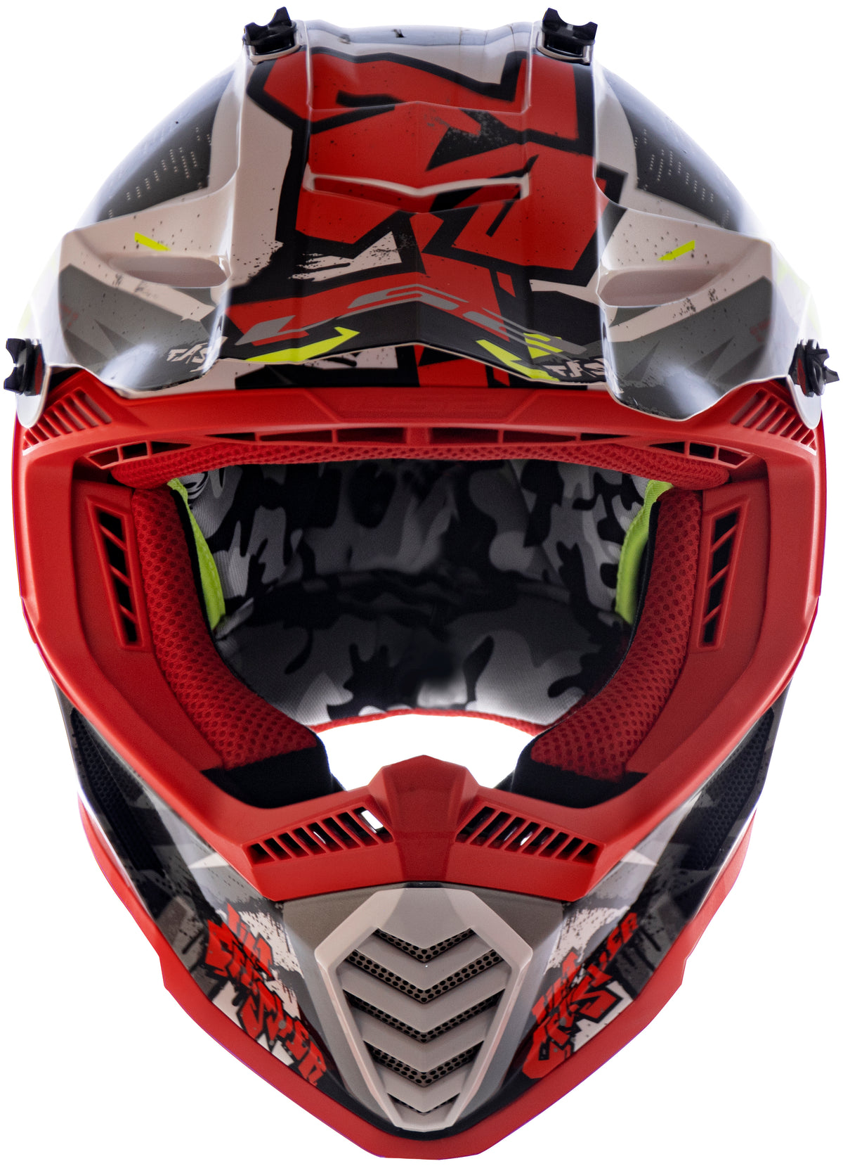 Capacete Ls2 mx437 Fast Evo Crusher