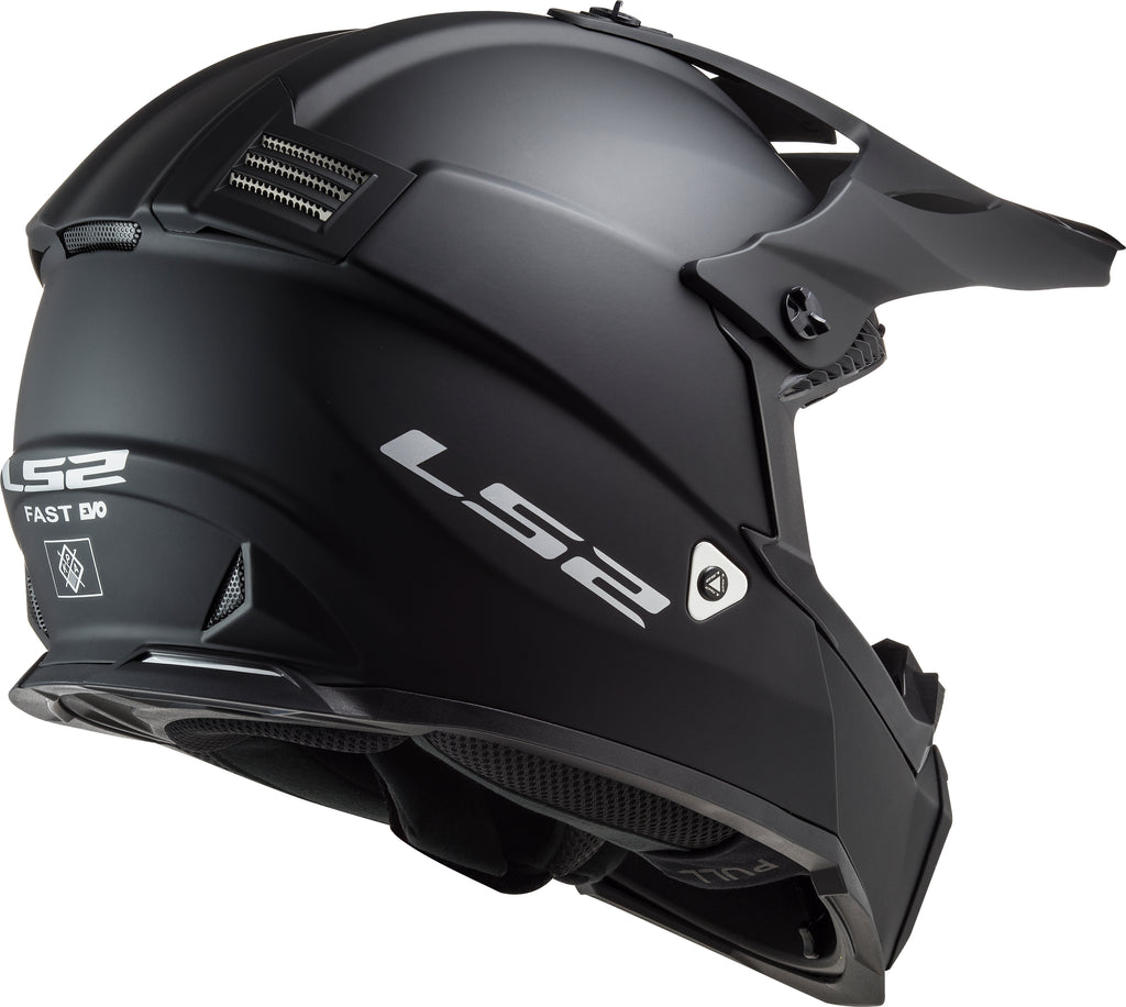 Capacete Ls2 mx437 Fast Evo Monocolor