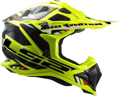 Capacete Ls2 mx700 Subverter Evo Stomp Amarelo Preto