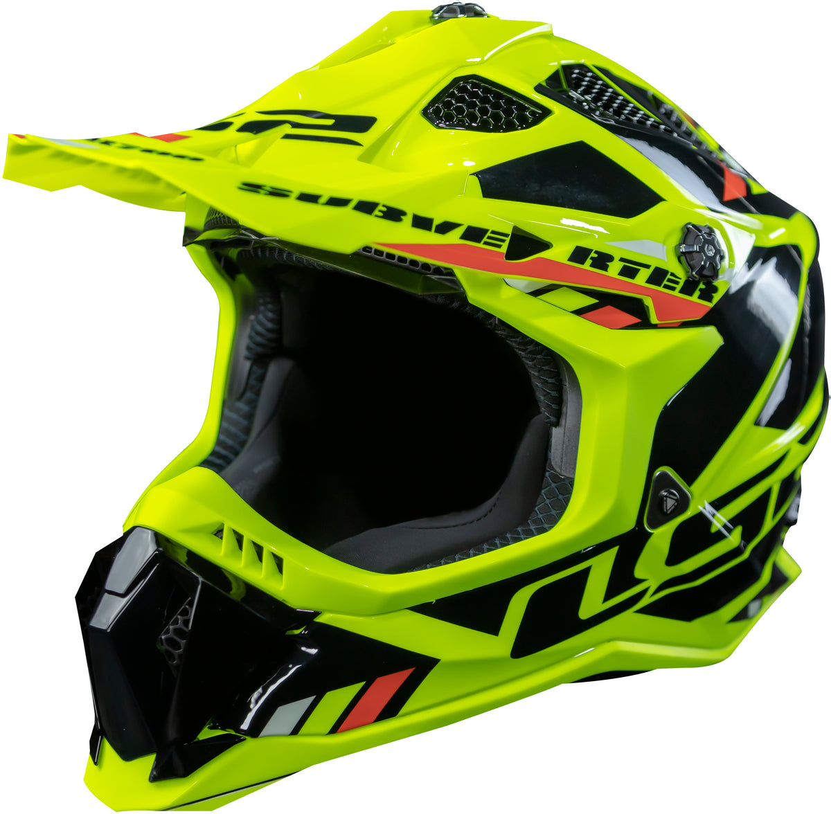 Capacete Ls2 mx700 Subverter Evo Stomp Amarelo Preto