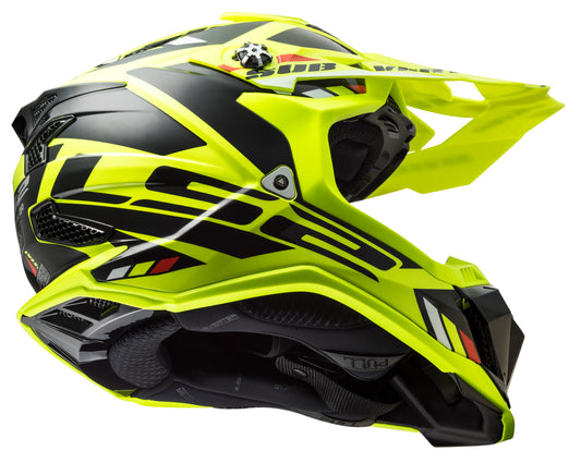 Capacete Ls2 mx700 Subverter Evo Stomp Amarelo Preto