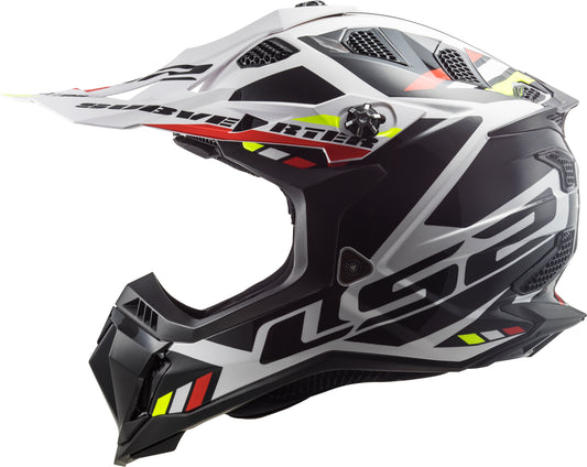 Capacete Ls2 mx700 Subverter Evo Stomp Branco Preto