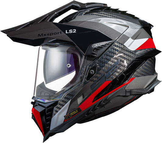 Capacete Ls2 mx701 Explorer Vermelho