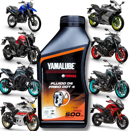 FLUIDO DE FREIO ORIGINAL YAMALUBE DOT4 500ML