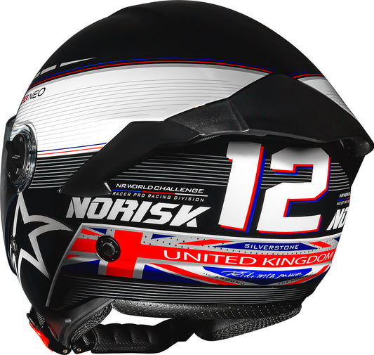 Capacete Norisk Neo Grand Prix United Kingdom