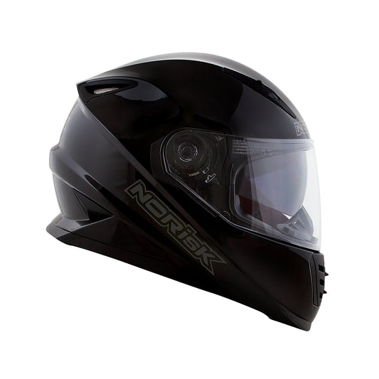 Capacete Norisk Soul Monocolor Preto Brilho