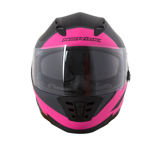 Capacete Norisk Soul Ridic Preto Rosa