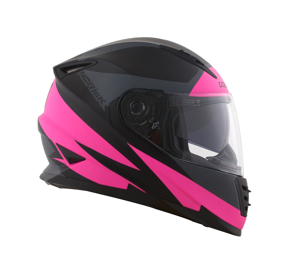 Capacete Norisk Soul Ridic Preto Rosa