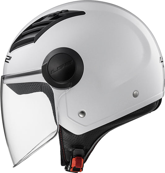 Capacete Ls2 Airflow of562 Monocolor Branco