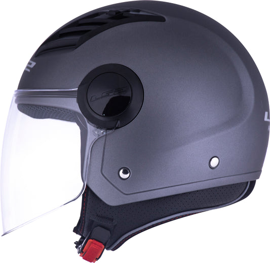 Capacete Ls2 Airflow of562 Monocolor Matt Titanium