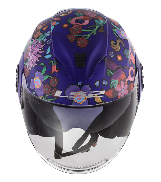 Capacete Ls2 Of570 Verso Flora