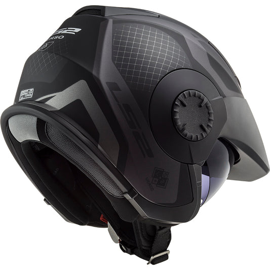 Capacete ls2 verso of570 Marker Preto