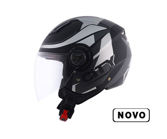Capacete Norisk Orion City Matt Preto Tit