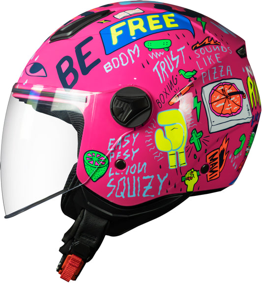 Capacete Norisk Orion Free Rosa