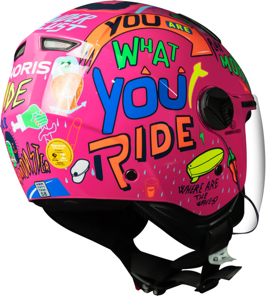 Capacete Norisk Orion Free Rosa