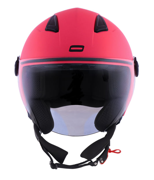 Capacete Norisk Orion Monocolor Matt Rosa Flourescente