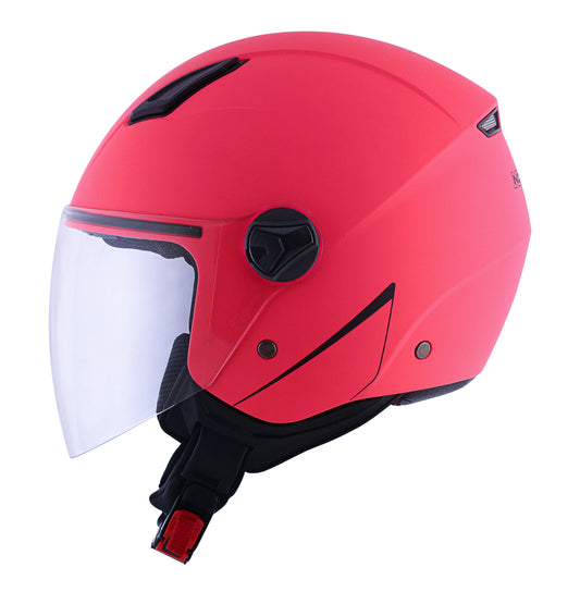 Capacete Norisk Orion Monocolor Matt Rosa Flourescente