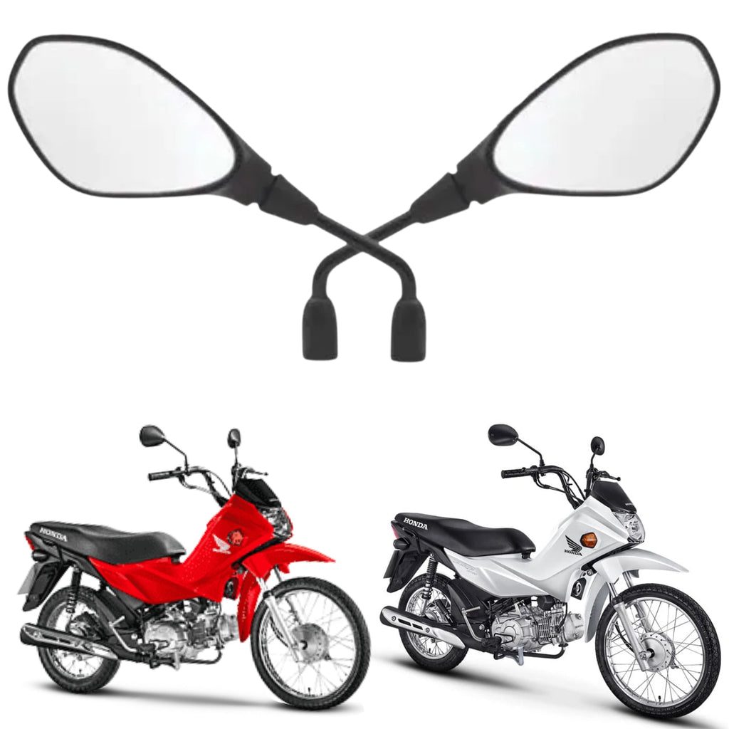 RETROVISOR GVS HASTE FIXA LENTE CONVEXA POP 100 2009-2015